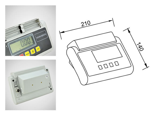 Дисплей веса на экране LED/LCD для точного измерения веса
