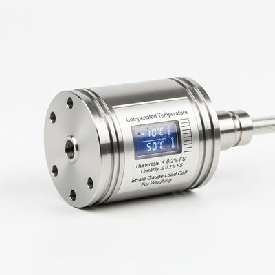 Компенсированная температура -10C 50C Нагрузочный элемент для измерения напряжения, предлагающий гистерез не более 0,02 процента FS и линейность 0,2 процента FS для взвешивания